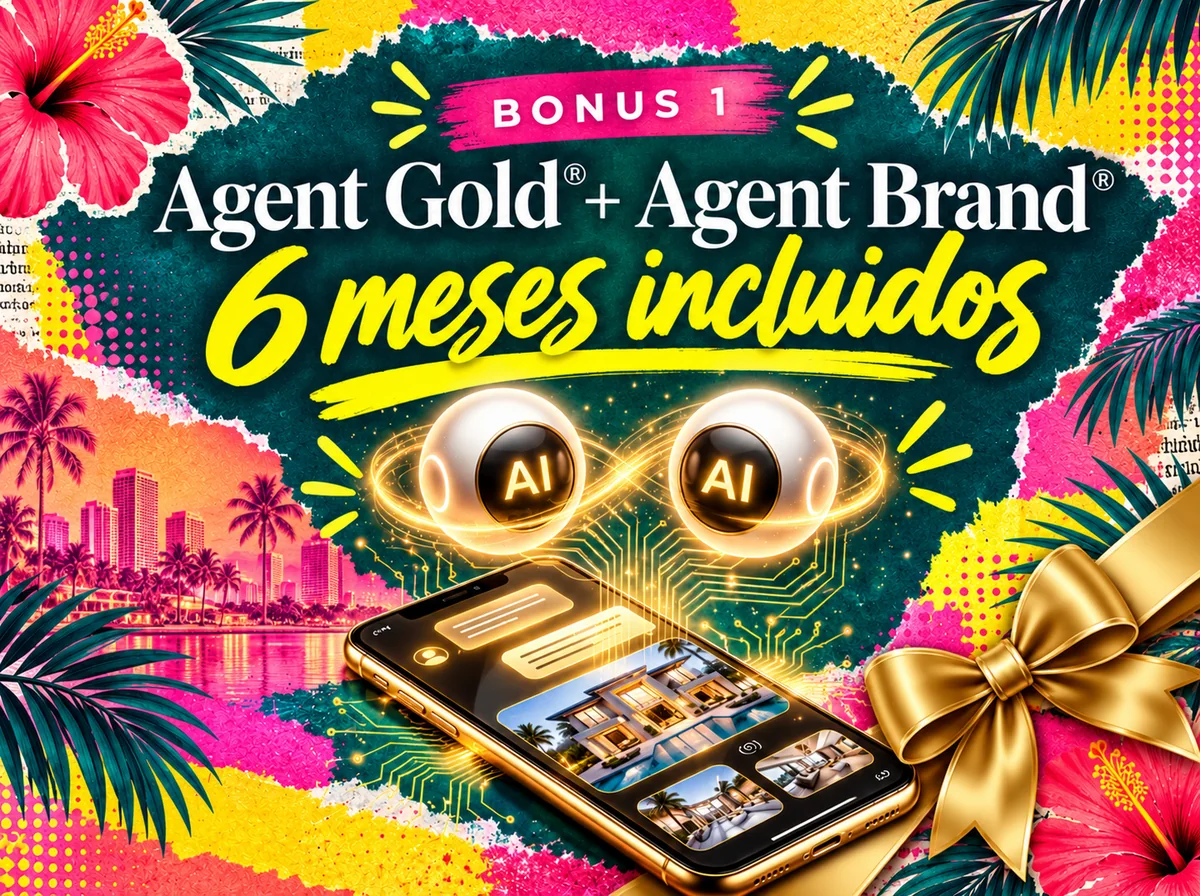 Bonus 1 · Agent Gold® + Agent Brand® por 6 meses